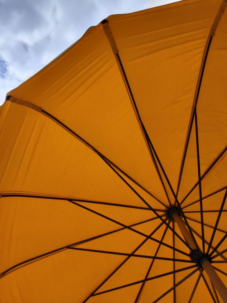 umbrella at alameda park butler pa